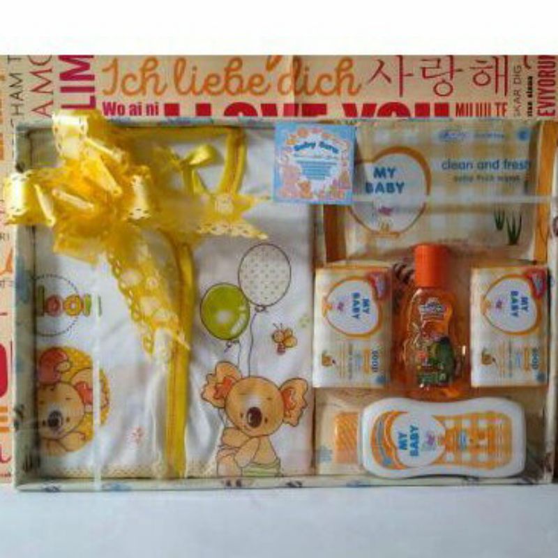 Parsel jenguk bayi baru lahir/ gift baby box