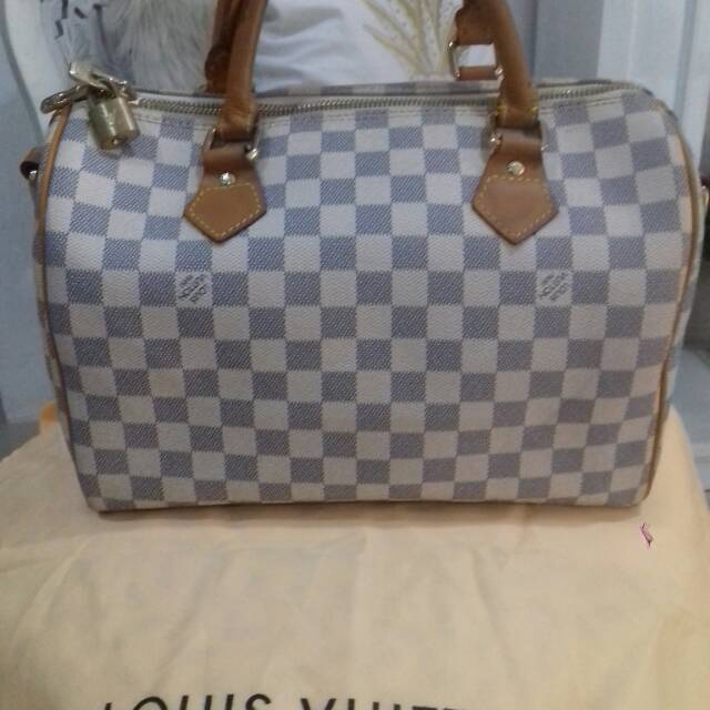 Preloved Tas LV mirror speedy