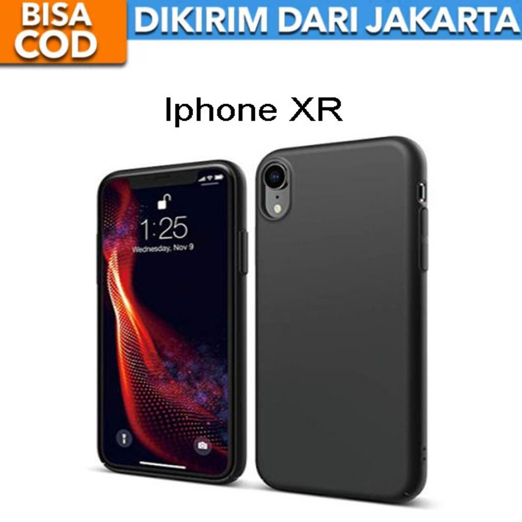 SoftCase Black Matte for iPhone XR