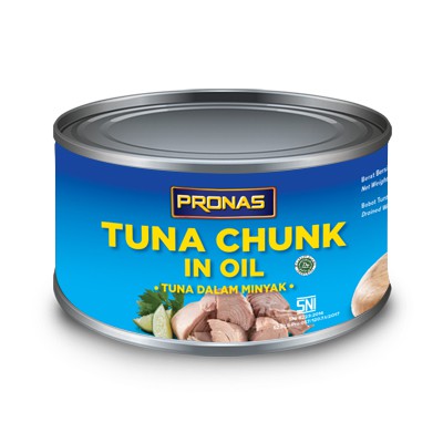 PRONAS TUNA SAMBAL GORENG | CHUNK IN OIL | CHUNK IN BRINE 185 GR