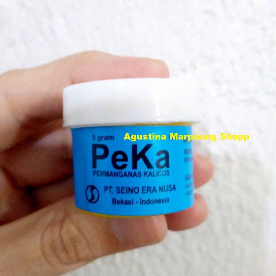 Obat Kulit Rendaman PK Seino / PEKA /Serbuk Kristal  Obat Kulit(Kuning 2gr // Biru 5gr)