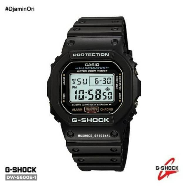 Jam Tangan Casio G-Shock DW5600E 1VDF