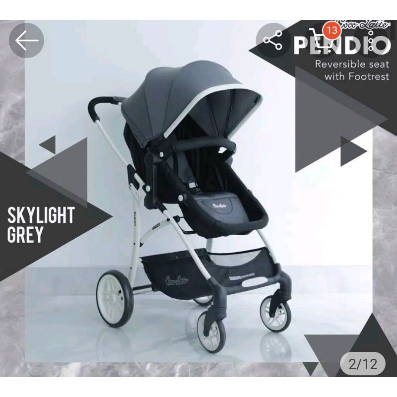 PRELOVED STROLLER PENDIO COCOLATTE