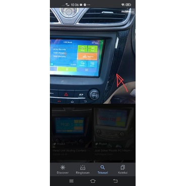 Frame Head Unit Wuling Confero