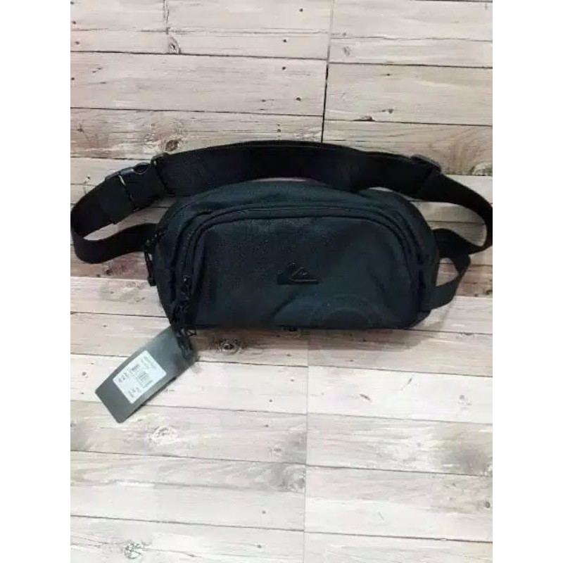 TAS WAISTBAG QUICKSILVER TAS SELEMPANG QUICKSILVER PREMIUM LOGO BESI