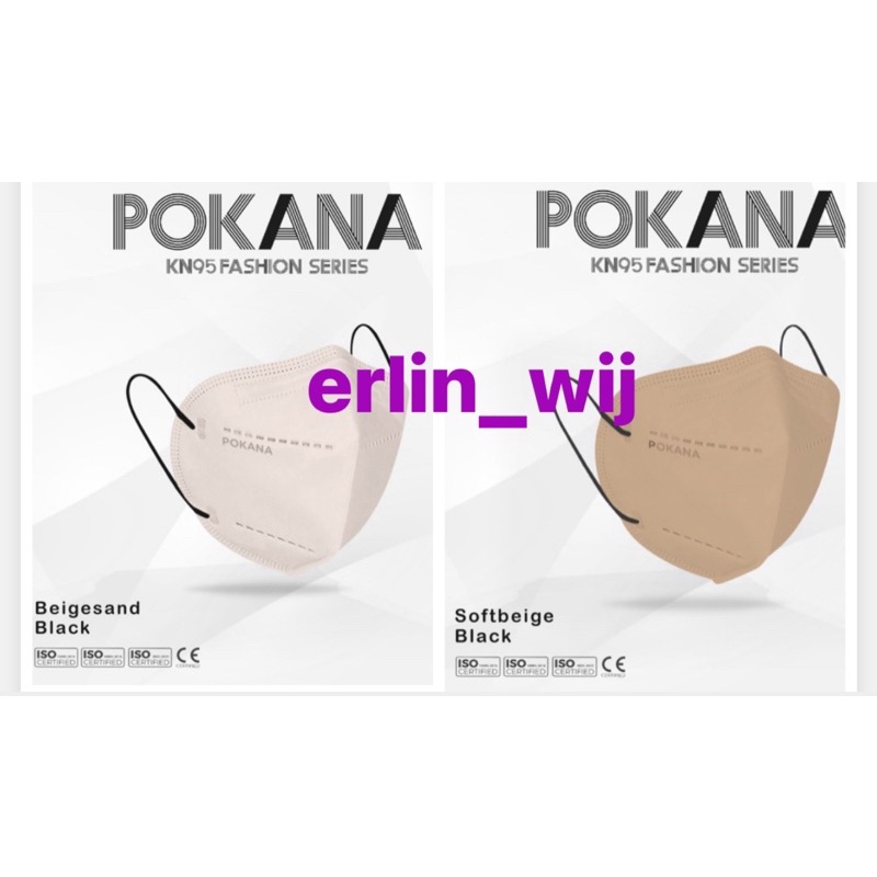 MASKER POKANA KN95 FASHION SERIES SATUAN