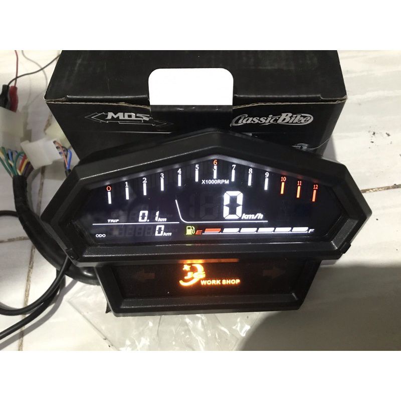 SPIDOMETER rpm DIGITAL model KOSO RX5N spido takometer speedometer High Quality