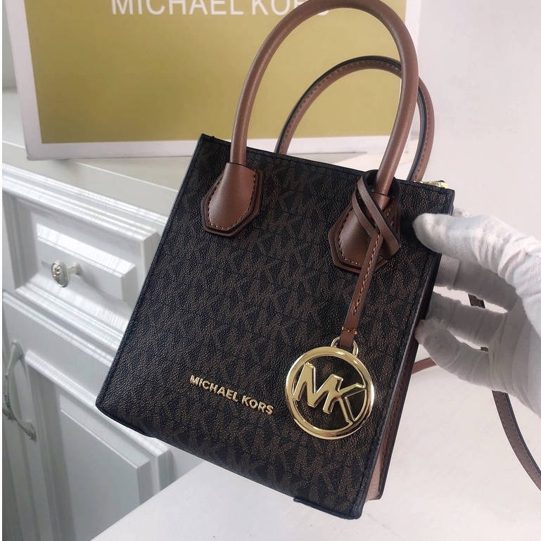 【Stock Ready】New MK 2203 Women's Organ Bag Mini Tote Shoulder Messenger Bag Handbag