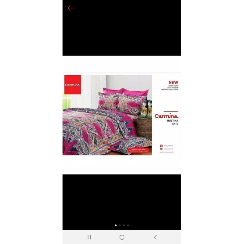 sprei carmina 160x200