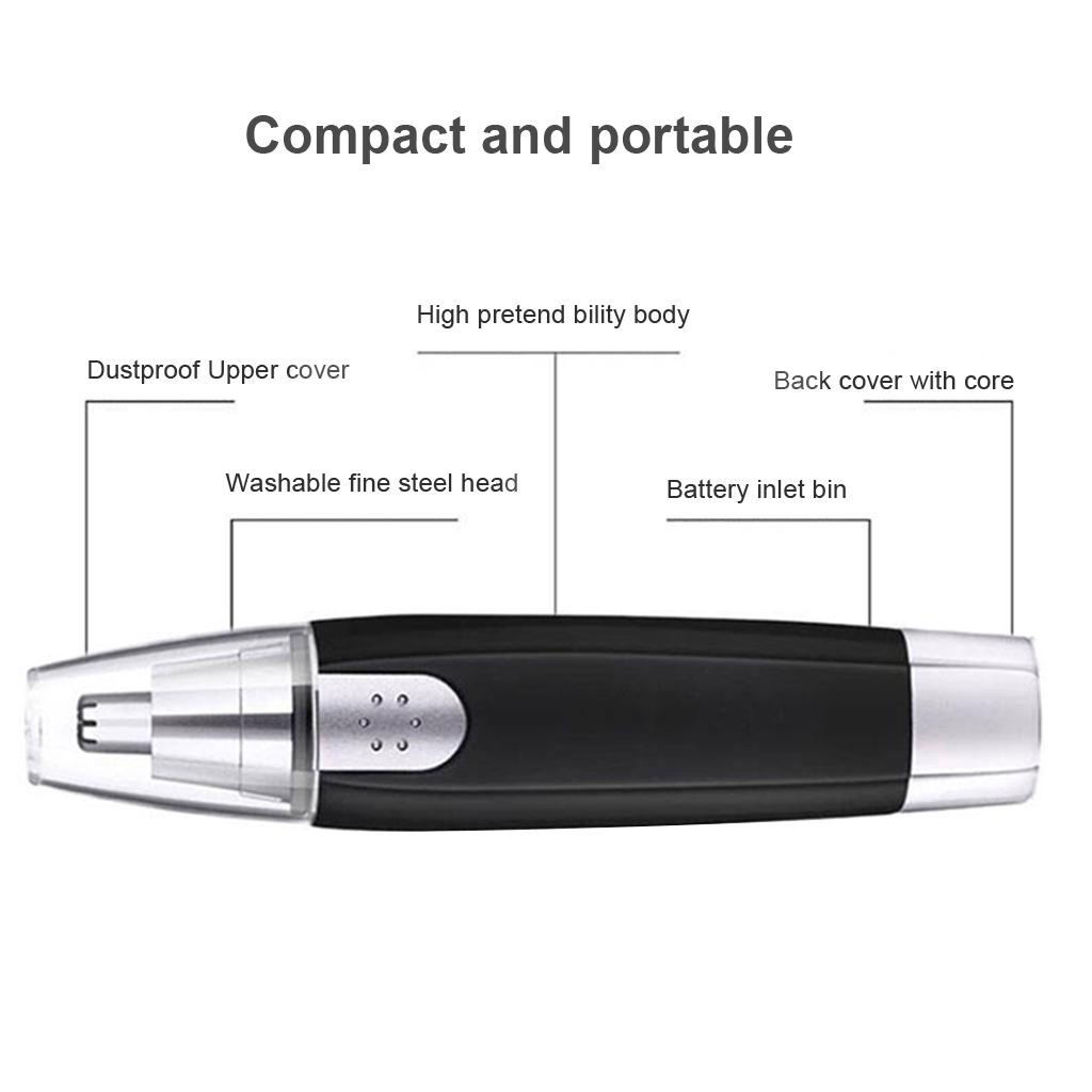 BRGUNIK Alat Cukur Bulu Hidung Nose Trimmer Pembersih Bulu Hidung Elektrik CYD-101 R733