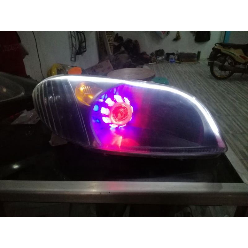 head lamp lampu depan Vios gen 1 limo tahun 2004 2005 2006 custom variasi harga satu set