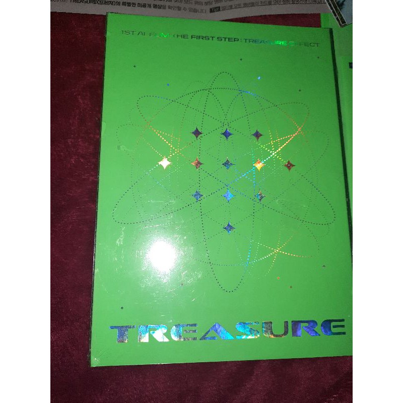 (BOOKED) TREASURE EFFECT ALBUM SEALED Green Vers.