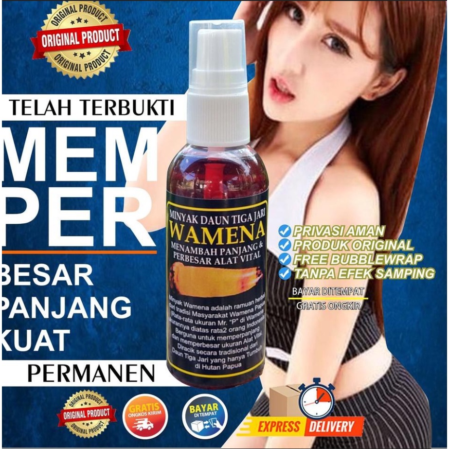 [ COD] Minyak Wamena Cap Daun Tiga Jari / Wamena oil / Wamena Original / Wamena Obat Pembesar Penis