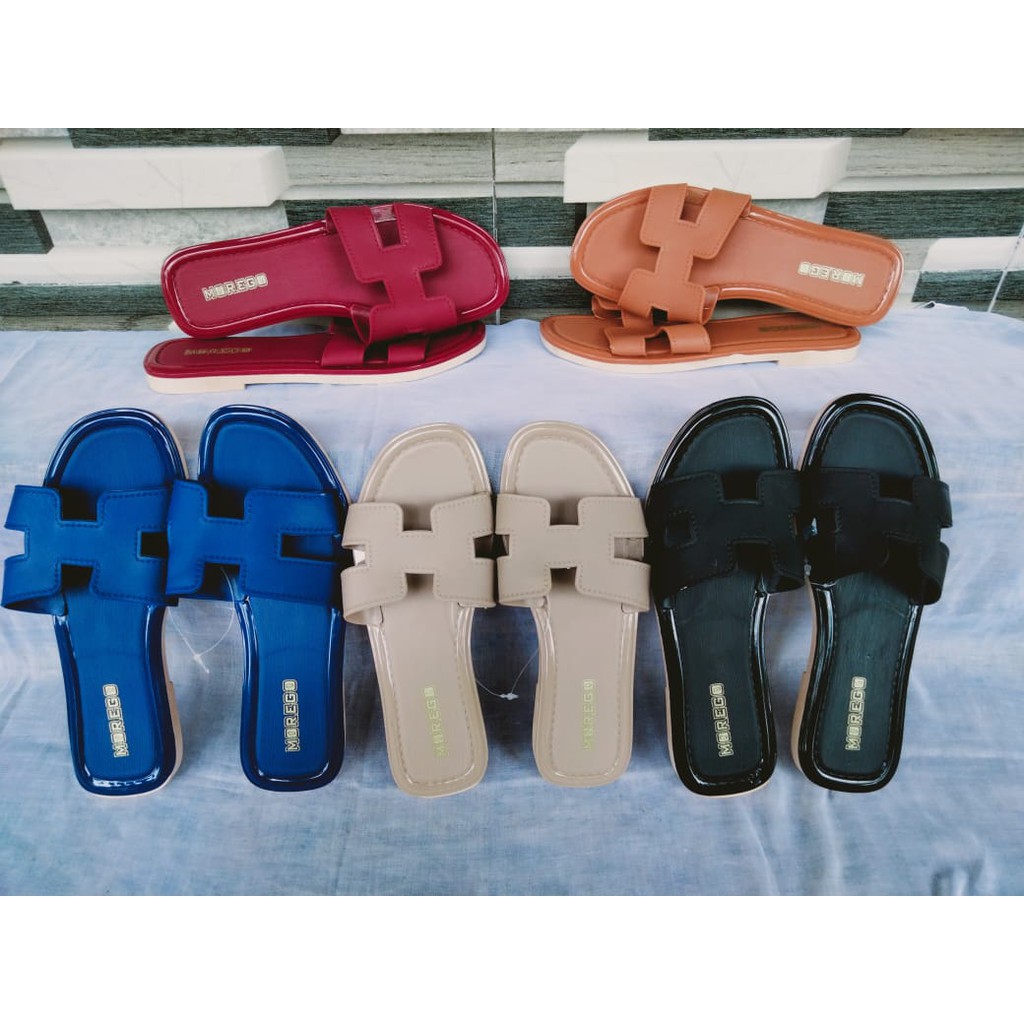 SANDAL WANITA SANDAL SLOP H SANDAL SLOP HERMES