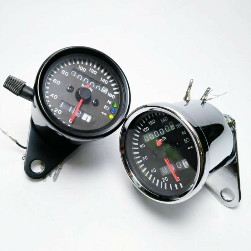 SPEEDOMETER JARUM INDIKATOR BULAT VARIASI UNIVERSAL SPIDO CB JAPSTYLE RX KING VIXION TIGER UNIVERSAL
