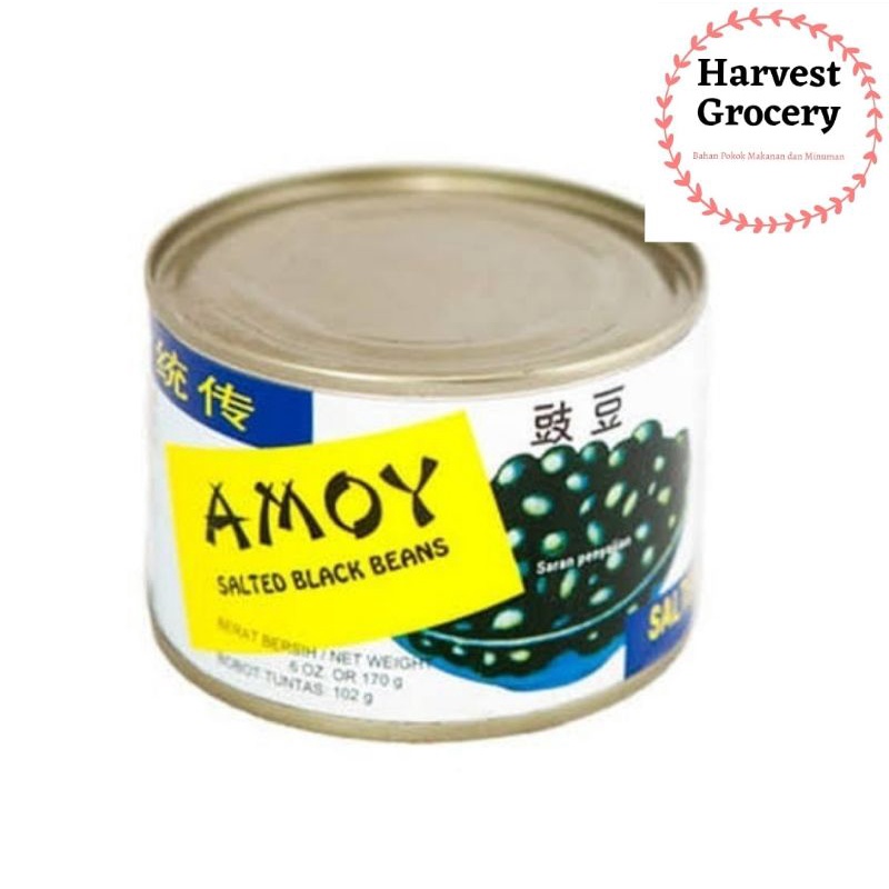 

Amoy Salted Black Beans/Amoy Tausi/Kacang Hitam Asin 170gr