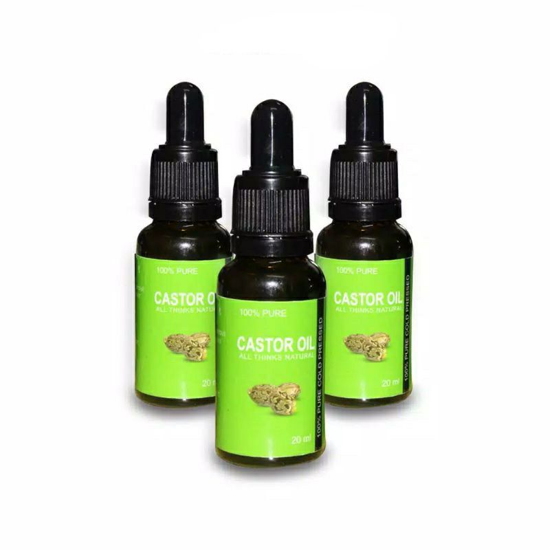 Castor oil / Minyak jarak murni 20 ml perawatan rambut dan kulit