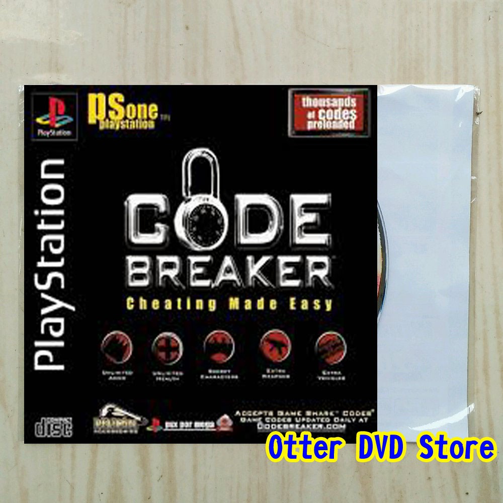 Kaset CD Game Ps1 Ps 1 Code Breaker - CodeBreaker