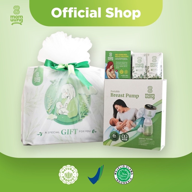 MOMUUNG Spesial gift package /FREE tas cantik mom uung paket gift spesial