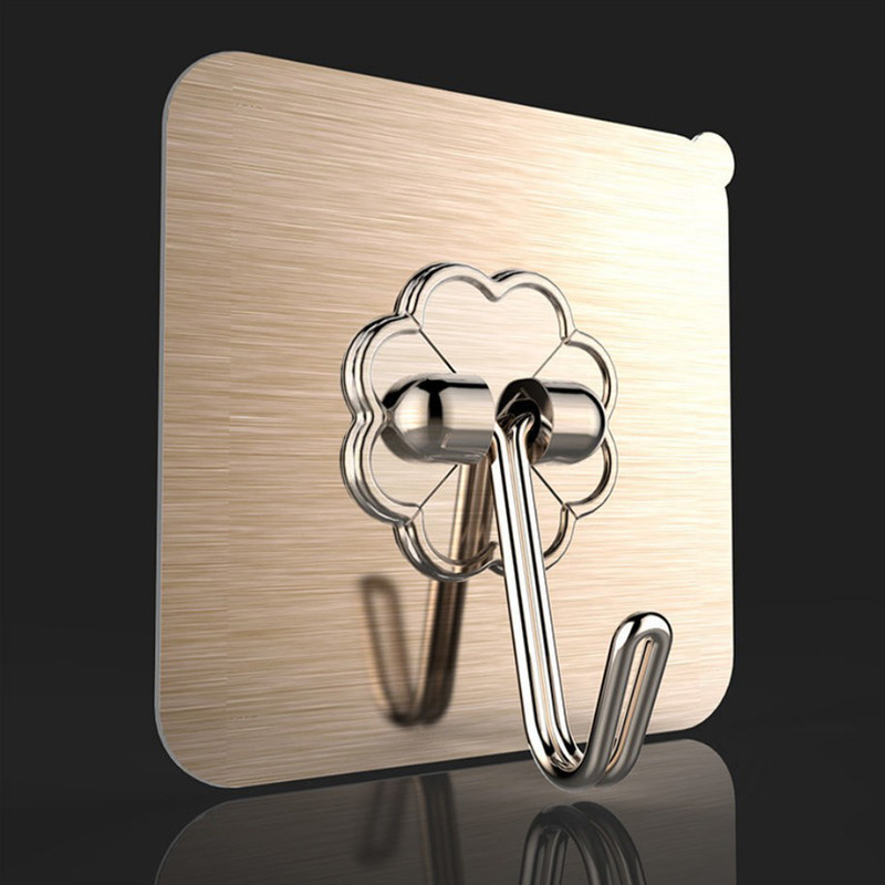 (Hook / Kait Gantung Dinding Transparan Multifungsi Untuk Dapur / Kamar Mandi / Ruang Tamu