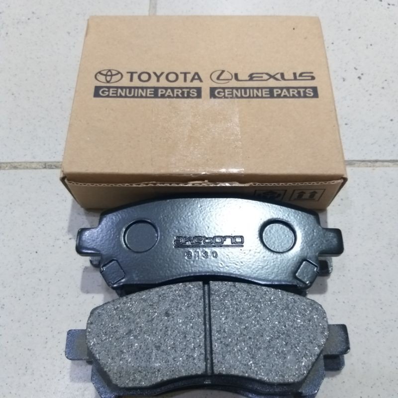 kampas rem depan avanza akebono
