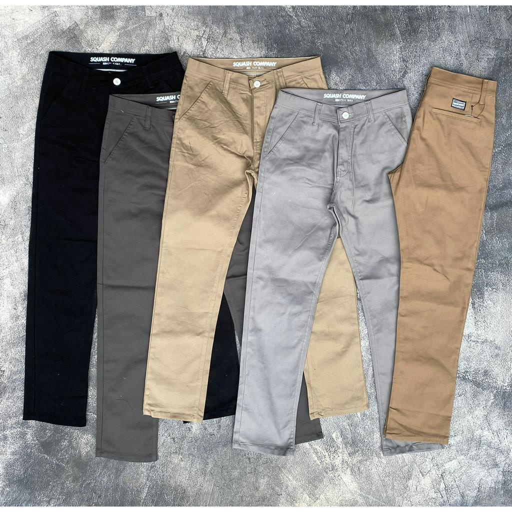 Celana Panjang Chino Original Squash Khaki