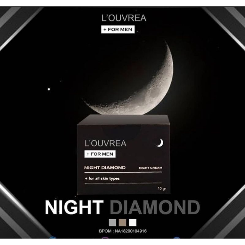 Night Cream Men Louvrea