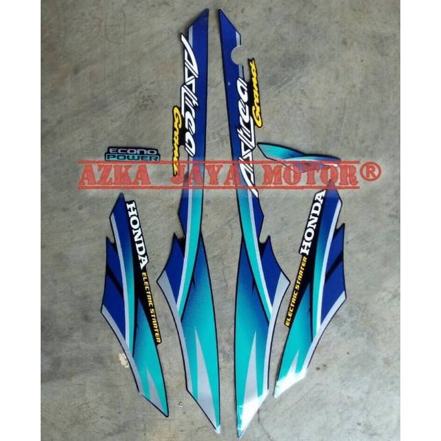 Striping / Sticker Honda Astrea Grand biru
