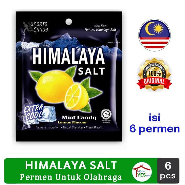 

HIMALAYA SALT SPORT CANDY PERMEN OLAHRAGA HHR308