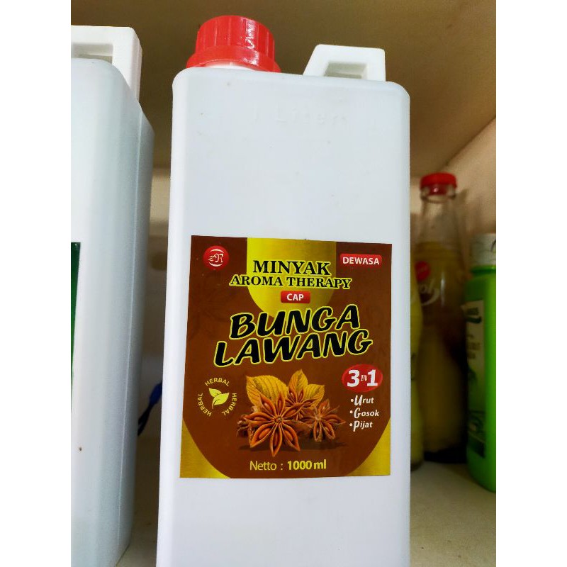 

Minyak oles Cap Bunga Lawang 1000ml