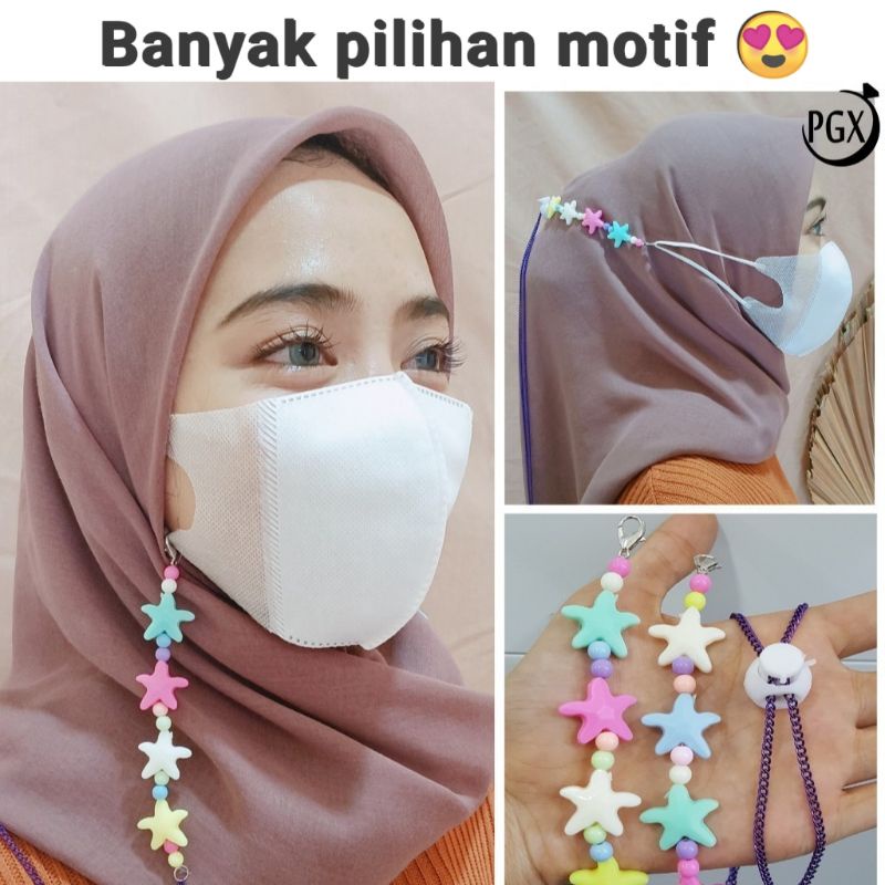 STRAP MASKER HIJAB / KALUNG MASKER / TALI MASKER / KONEKTOR MASKER