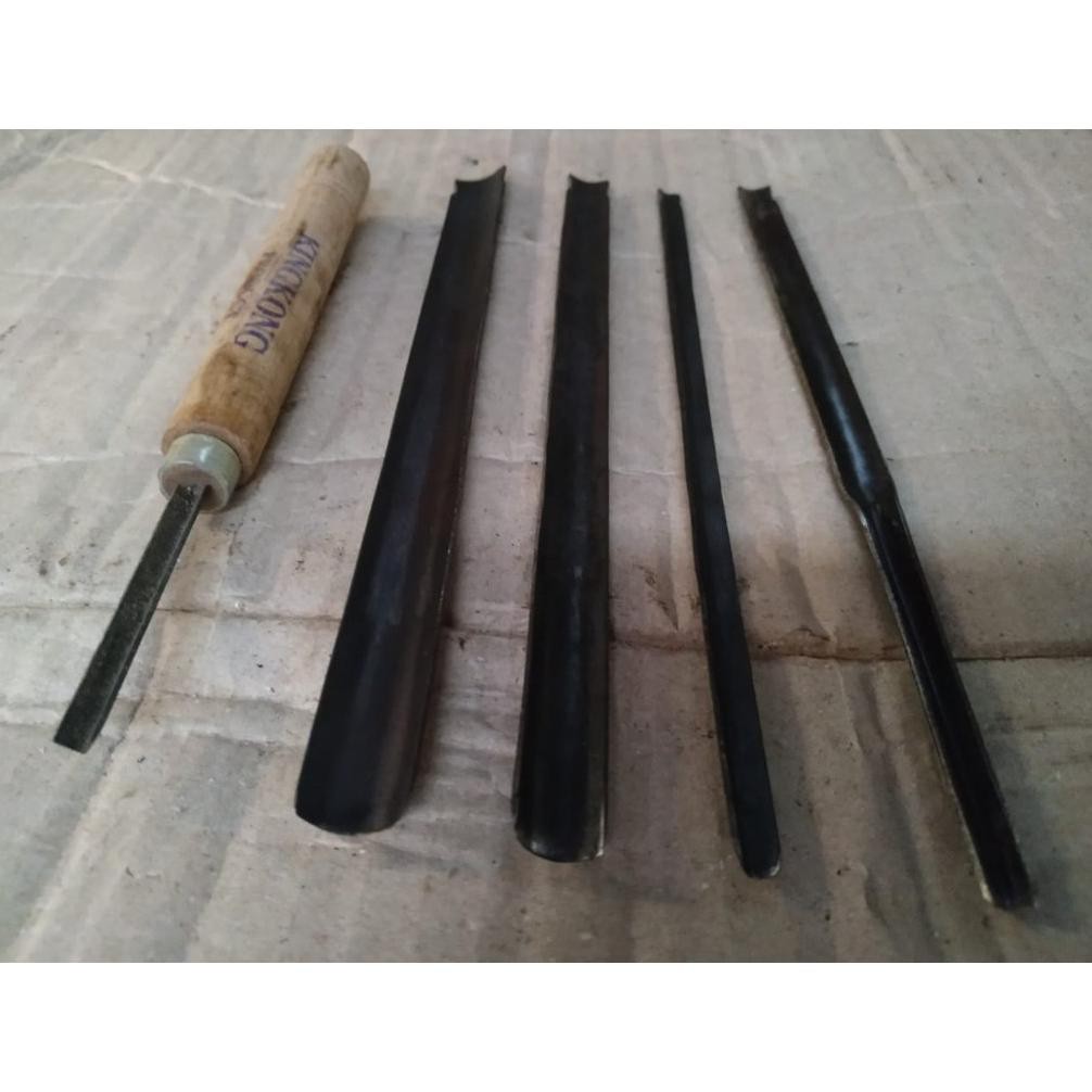 pahat ukir kayu kol coret
