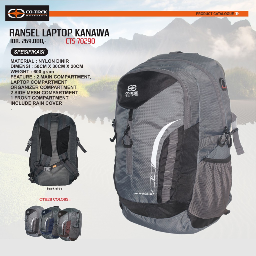 RANSEL KANAWA COTREK/ TAS RANSEL COTREK/ TAS PUNGGUNG COTREK