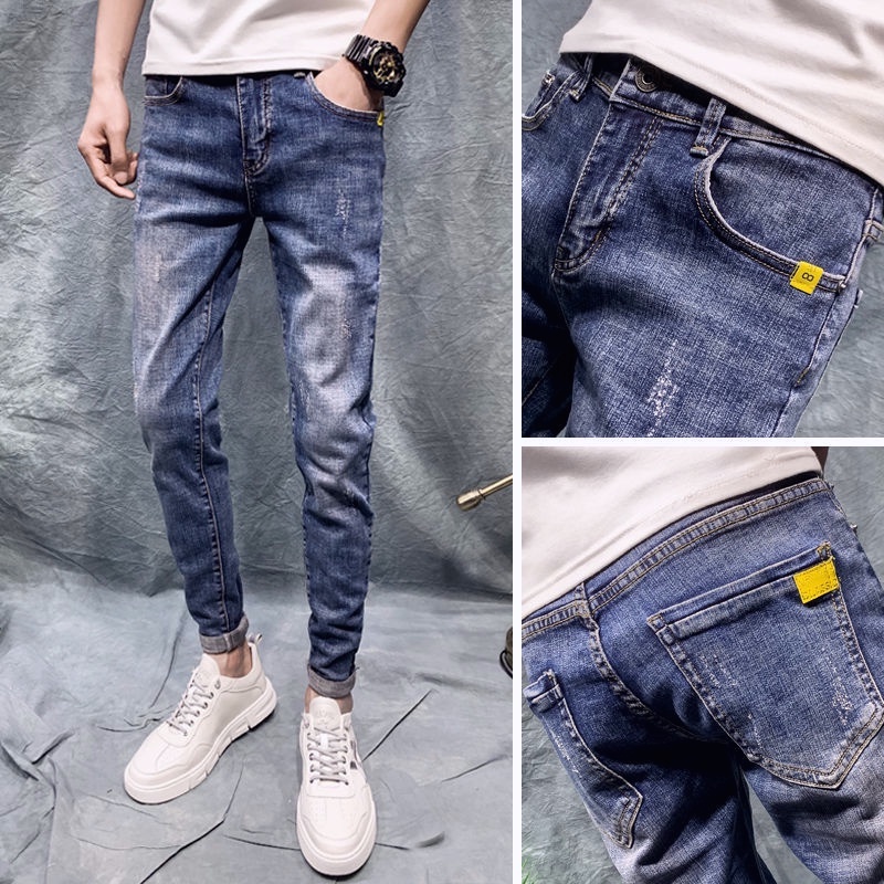 【OOTD】celana jins pria celana jeans panjang pria celana jeans pria standar celana jeans slim fit pri