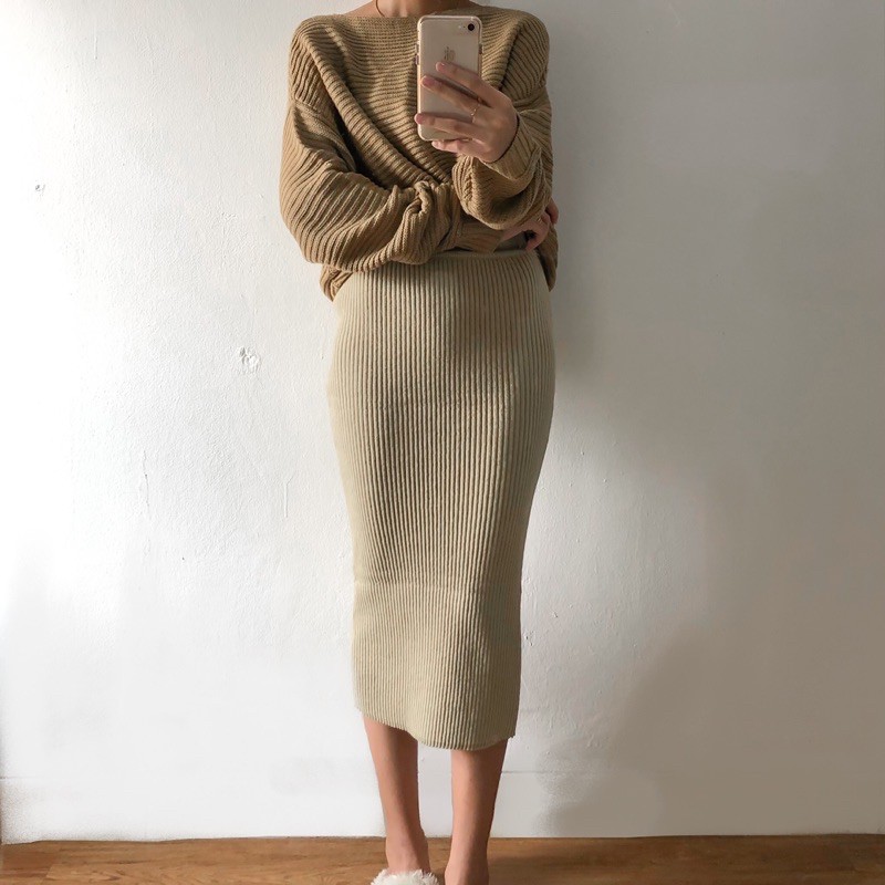 knitwear skirt