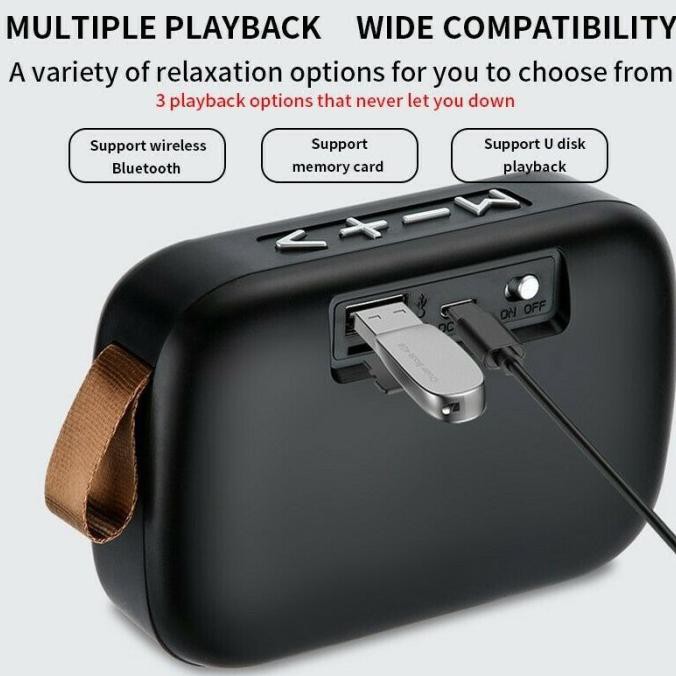 TABLEPRO MG2 G2 MINI SPEAKER PORTABLE BLUETOOTH WIRELESS MICROSD TF