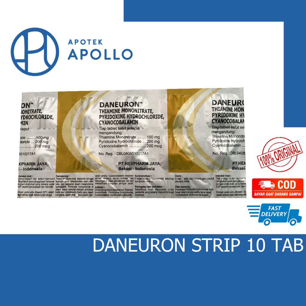 DANEURON STRIP ISI 10 TABLET