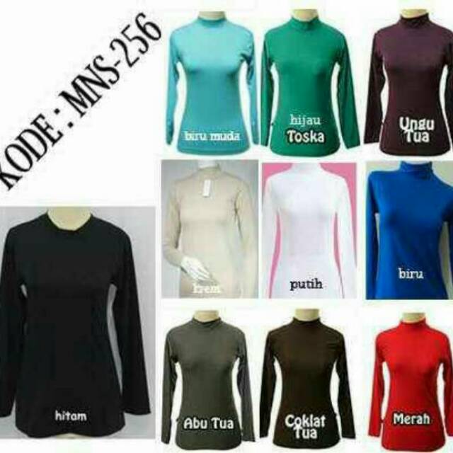 Manset Spandek Zipper Resleting Belakang|Manset Atasan