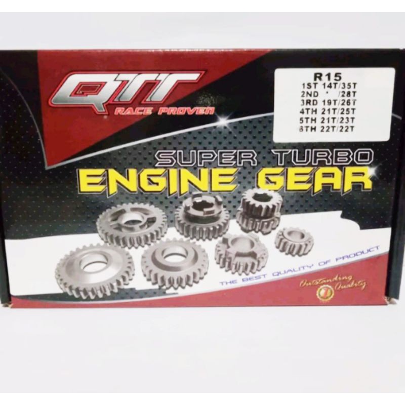 Gigi rasio R15 yamaha Vixion Mx-king qtt raccing