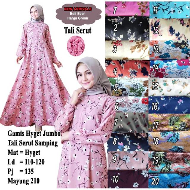 GAMIS HYGET 100RB DAPET 3 MOTIF RANDOM