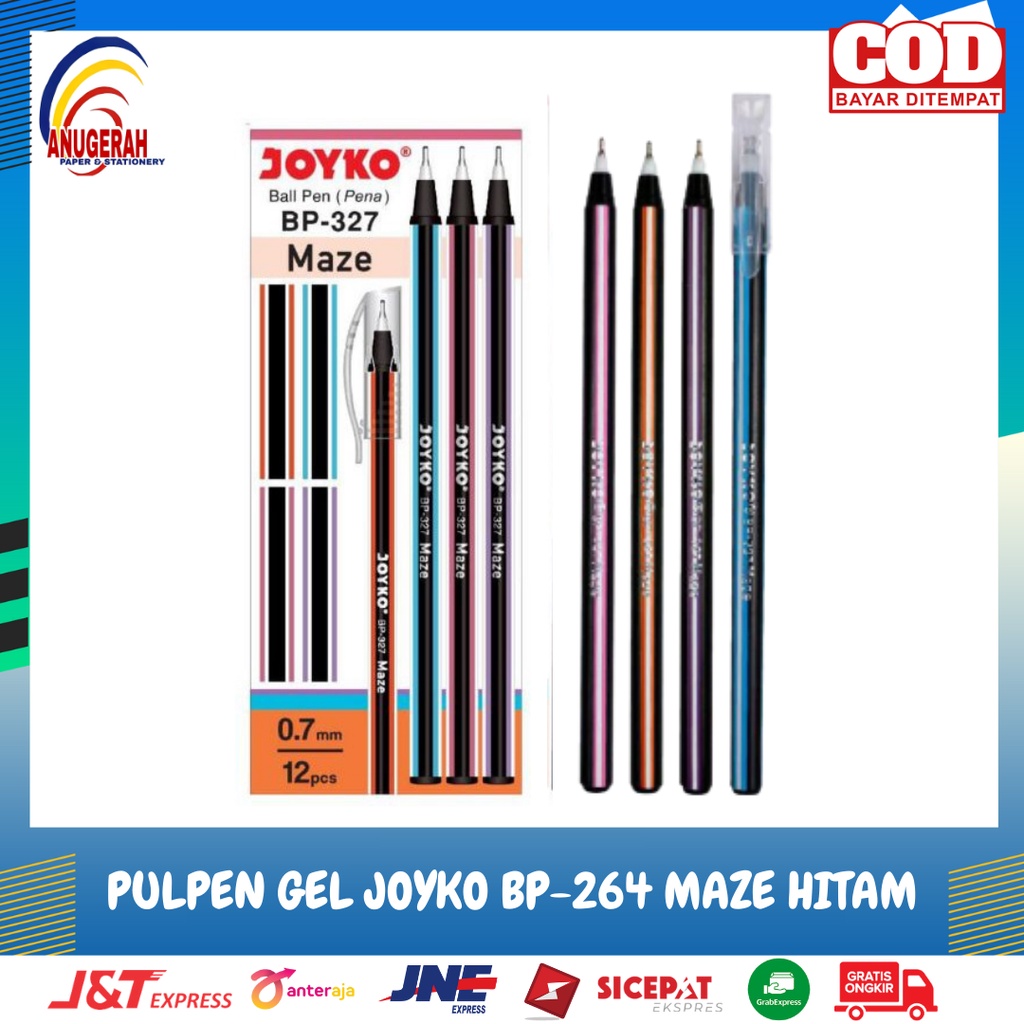 

Ball Pen Pulpen Pena Joyko BP-327 Maze 0.7 mm (LSN)