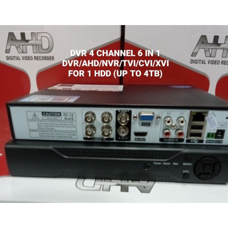 DVR 4  CHANNEL RECORDER CCTV 1080P