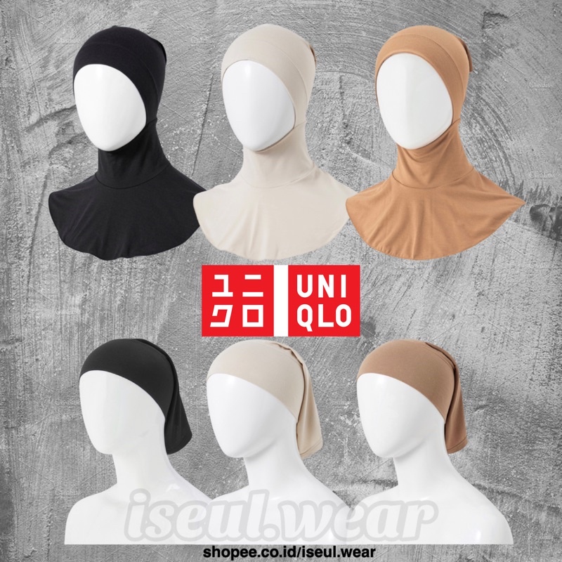 UNIQLO Airism Hana Tajima Headband / Hijab / Ciput Ninja Inner Hijap Jilbab