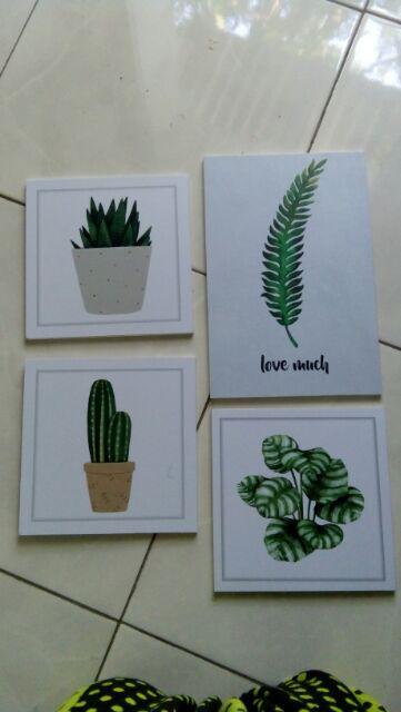 Wooden Projects Wall Decor Hiasan Dinding Tropical Qoutes - Alhc4