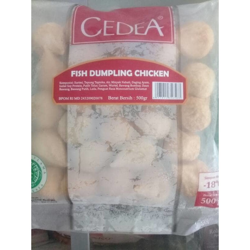 

Cedea Dumpljng Chicken 500gr