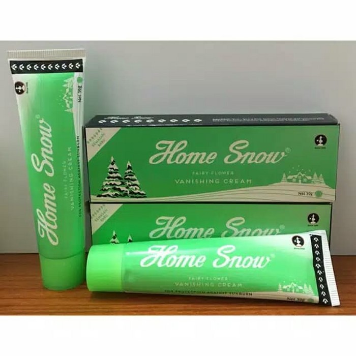 Home snow vanishing cream pelembab kulit wajah