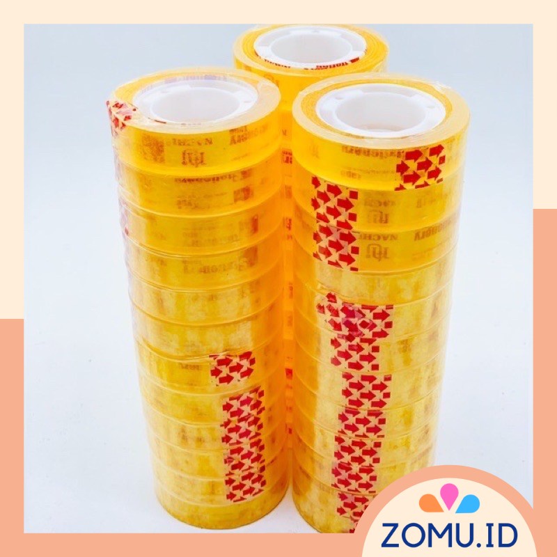 

Isolasi Nachi Kecil 0.5" x 25 y Selotip 1/2 x 25 Yard Solasi Lakban Mini Tape