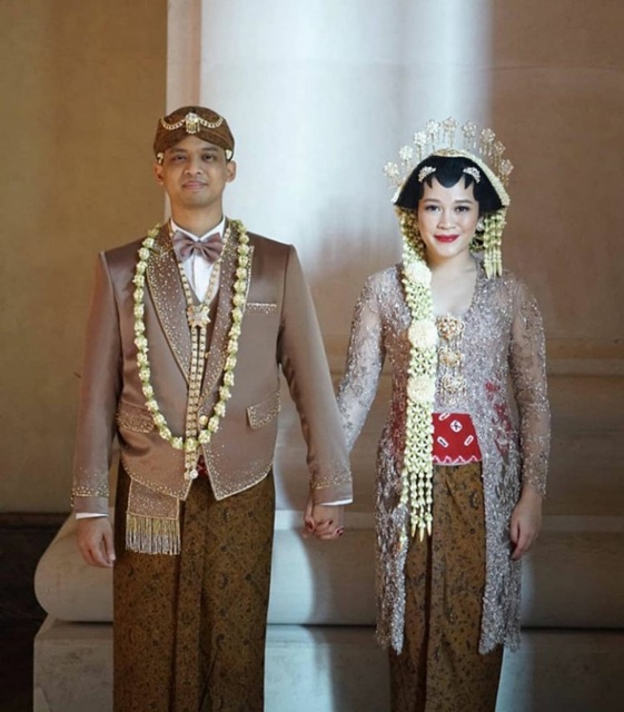 Kain pengantin polos alusan 2bj + blangkon/jarik manten/kain manten