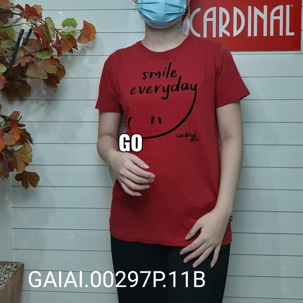 BB CA4 CARDINAL GIRL Kaos Cewek Baju Atasan Perempuan Pakaian Wanita Lengan Pendek