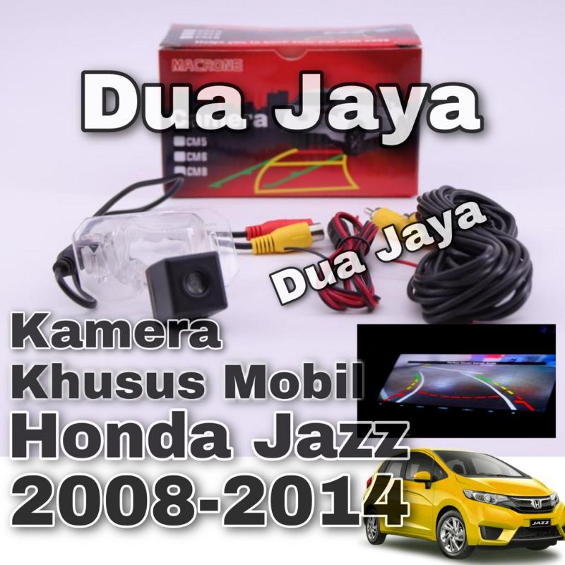 KAMERA MOBIL - KAMERA MUNDUR AUTO MOVING MACRONE HONDA JAZZ 2008 - 2014